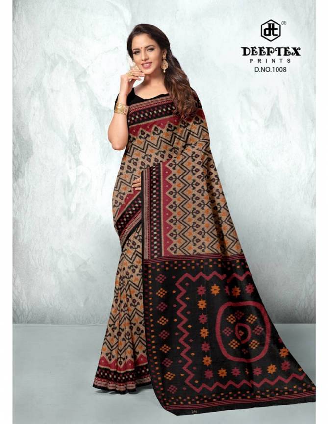 Deeptex Prime Time 1 Cotton Printed Casual Daily Wear Saree Collection
